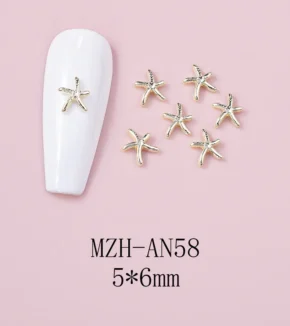 Nail Art Deco Ocean Themed Starfish Y01-MZH-AN58