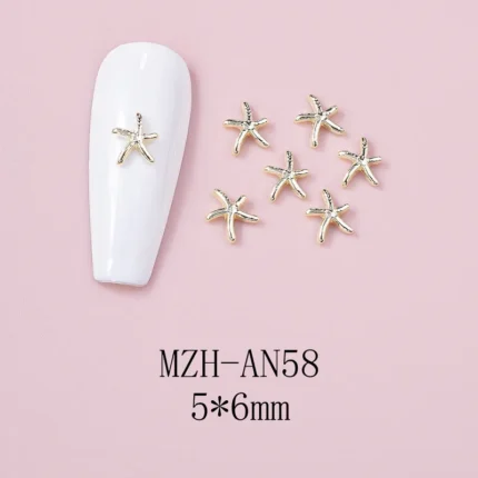 Nail Art Deco Ocean Themed Starfish Y01-MZH-AN58