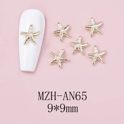 Nail Art Deco Beach Starfish Ocean Themed Charm Y01-MZH-AN65